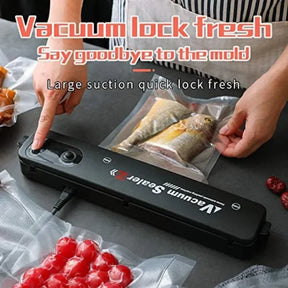 Automatic Vacuum Sealer Food Packing Machine | Electric Vacuum Sealer Machine With 10 Bags