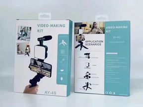 Ay-49 Video Making Tripod Kit For Vlogging