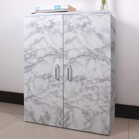 Self Adhesive White Marble Sheet Sticker For Kitchen, Cupboard, Wall – Anti Oil And Heat Resistant Wallpaper (60*2m)